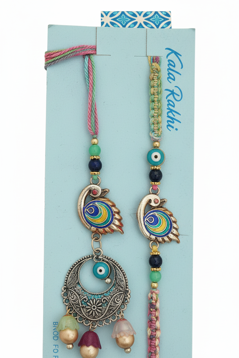 Evil Eye Peacock Lumba - Bhabhi