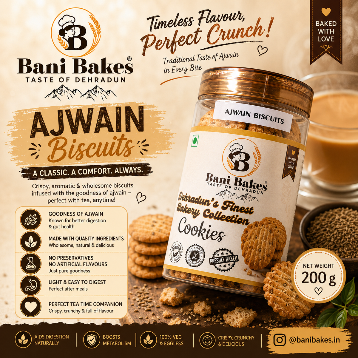 Ajwain Cookies