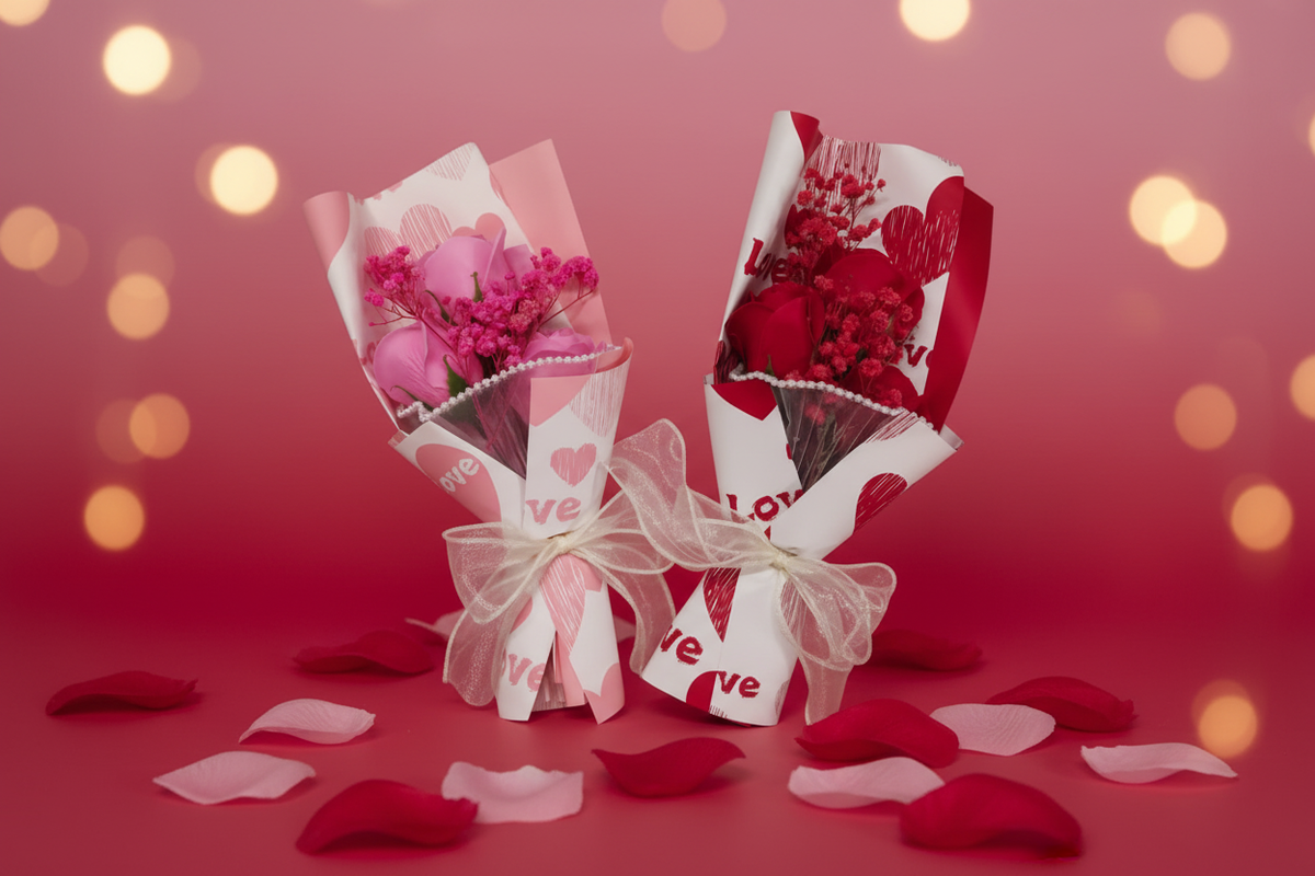 Soap Rose Bouquets - Eye Catching