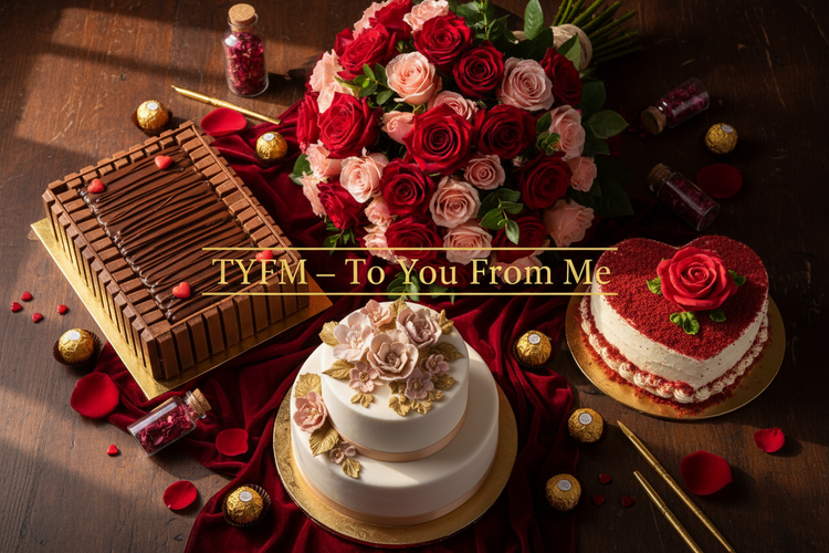 Cakes and Fresh Flowers