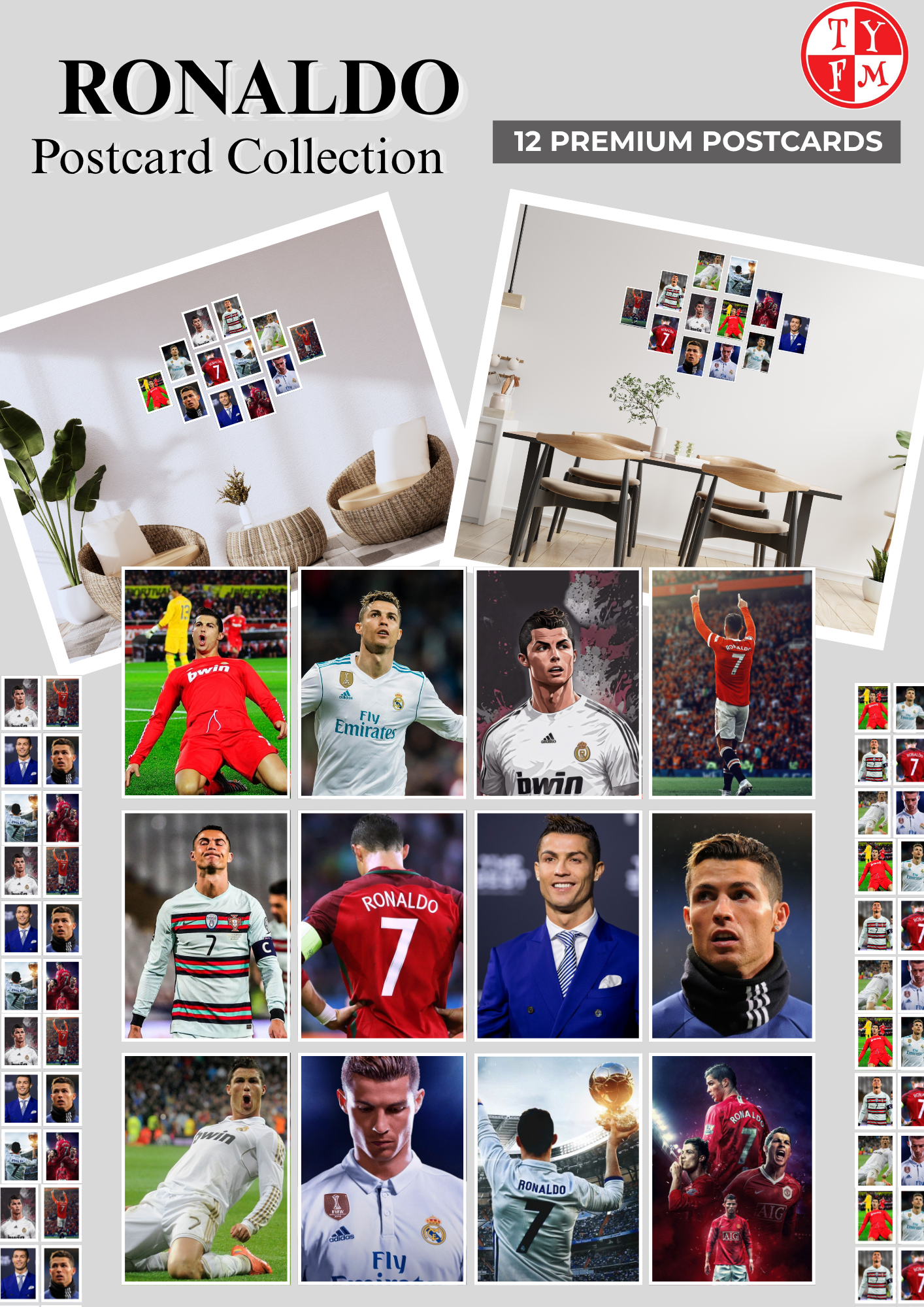 Postcard Size Photo Set – Set of 12 (6x4 inch)