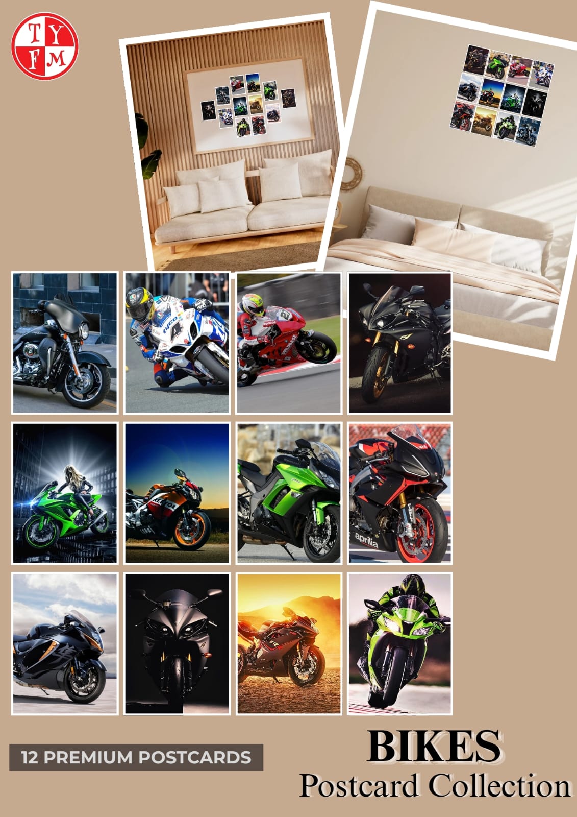 Postcard Size Photo Set – Set of 12 (6x4 inch)