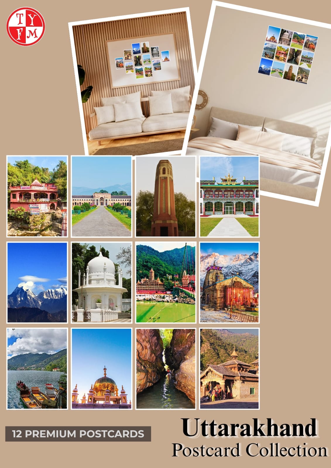 Postcard Size Photo Set – Set of 12 (6x4 inch)