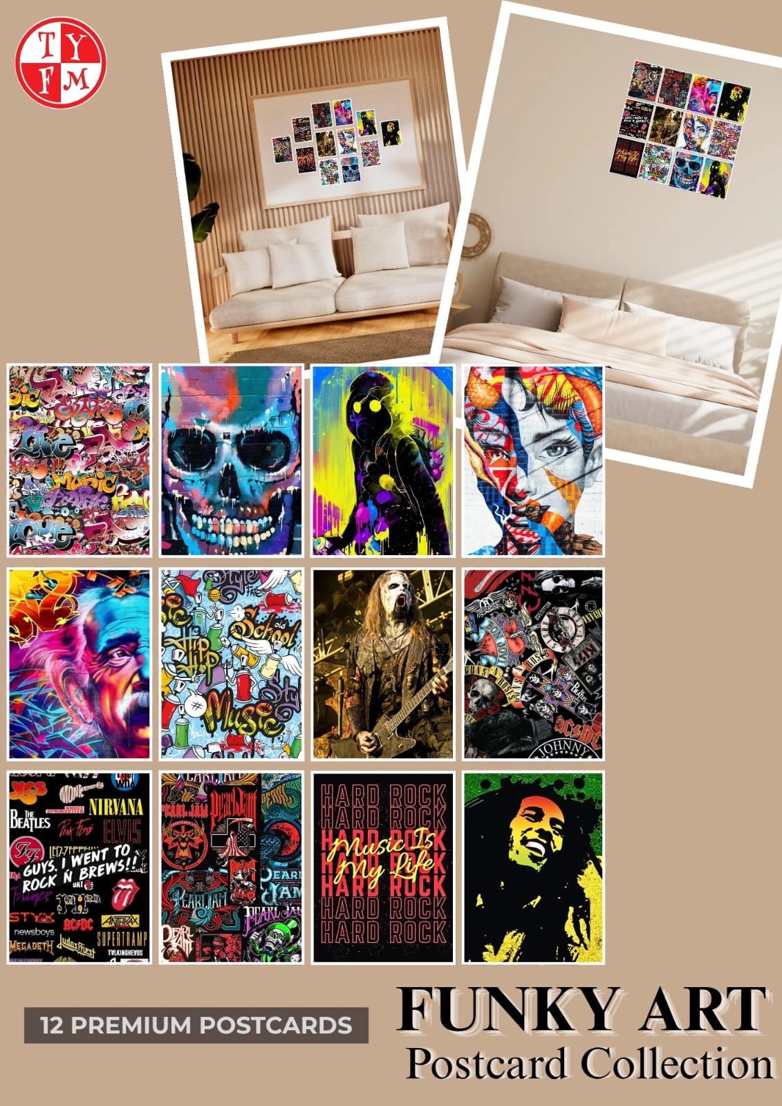 Postcard Size Photo Set – Set of 12 (6x4 inch)