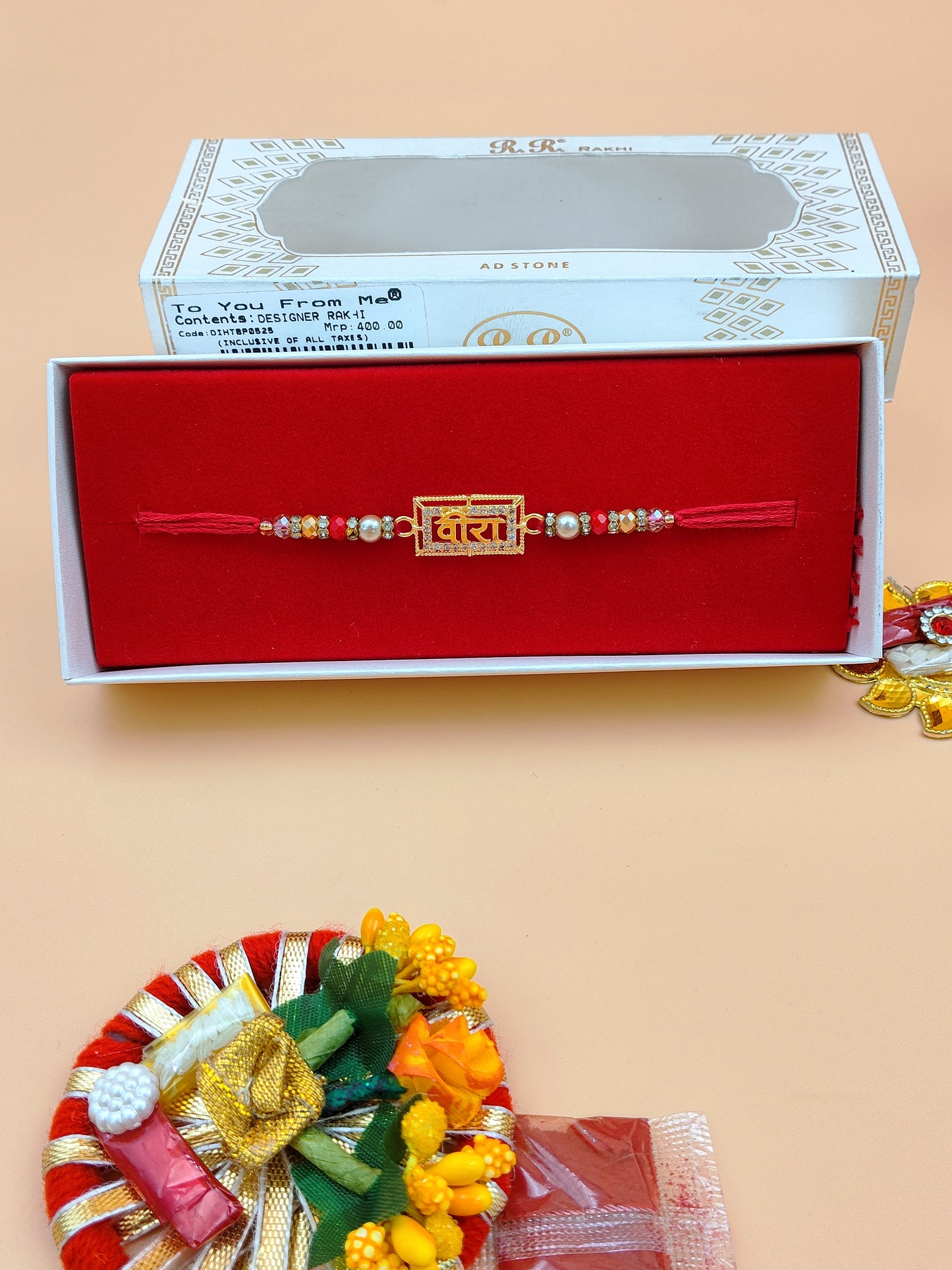 Veera & Ek Onkar Designer Rakhi | R.R. Rakhi | Premium Gift Box