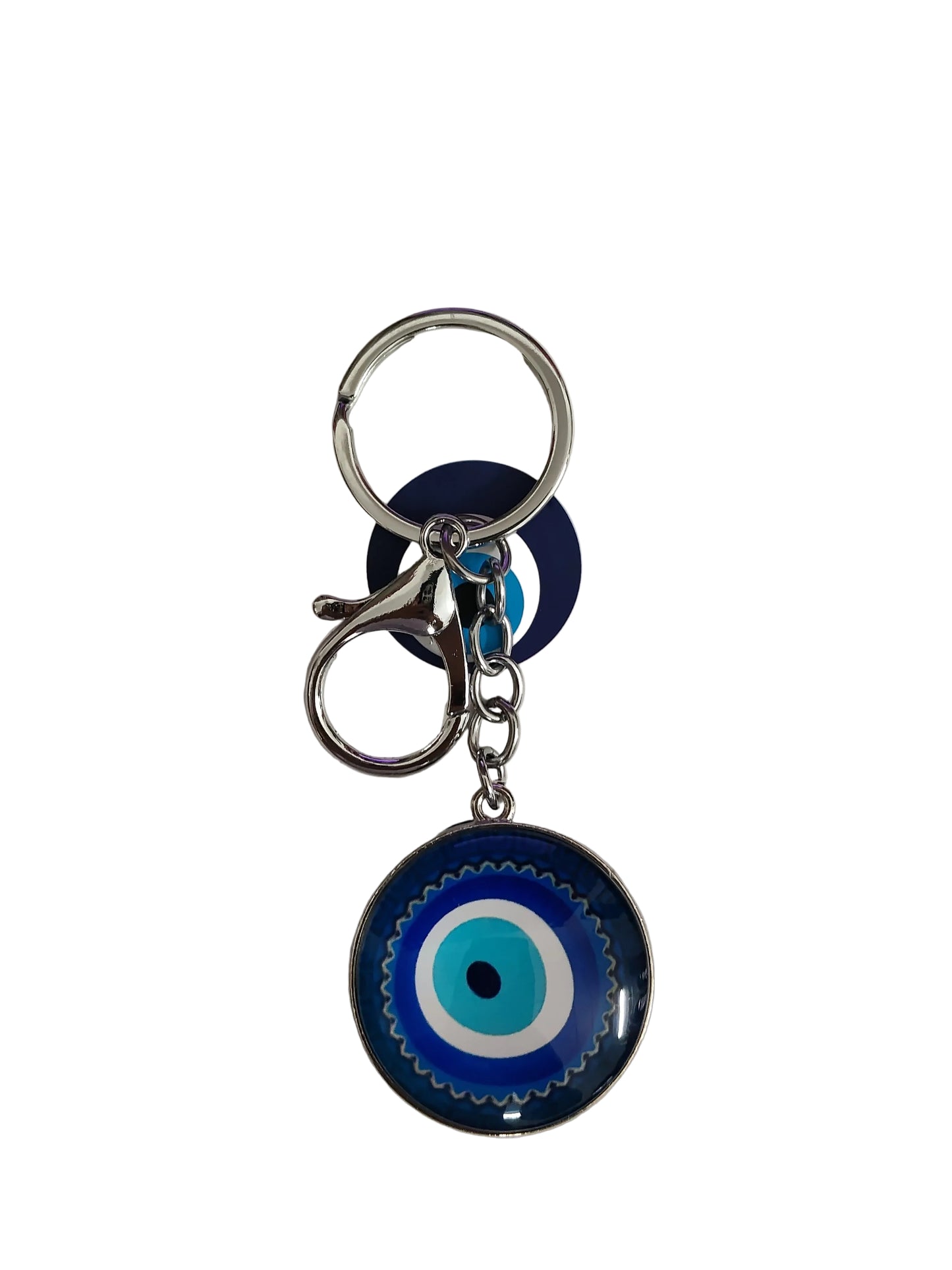 Evil Eye Keychain – Nazar Glass Charm (Assorted Designs)