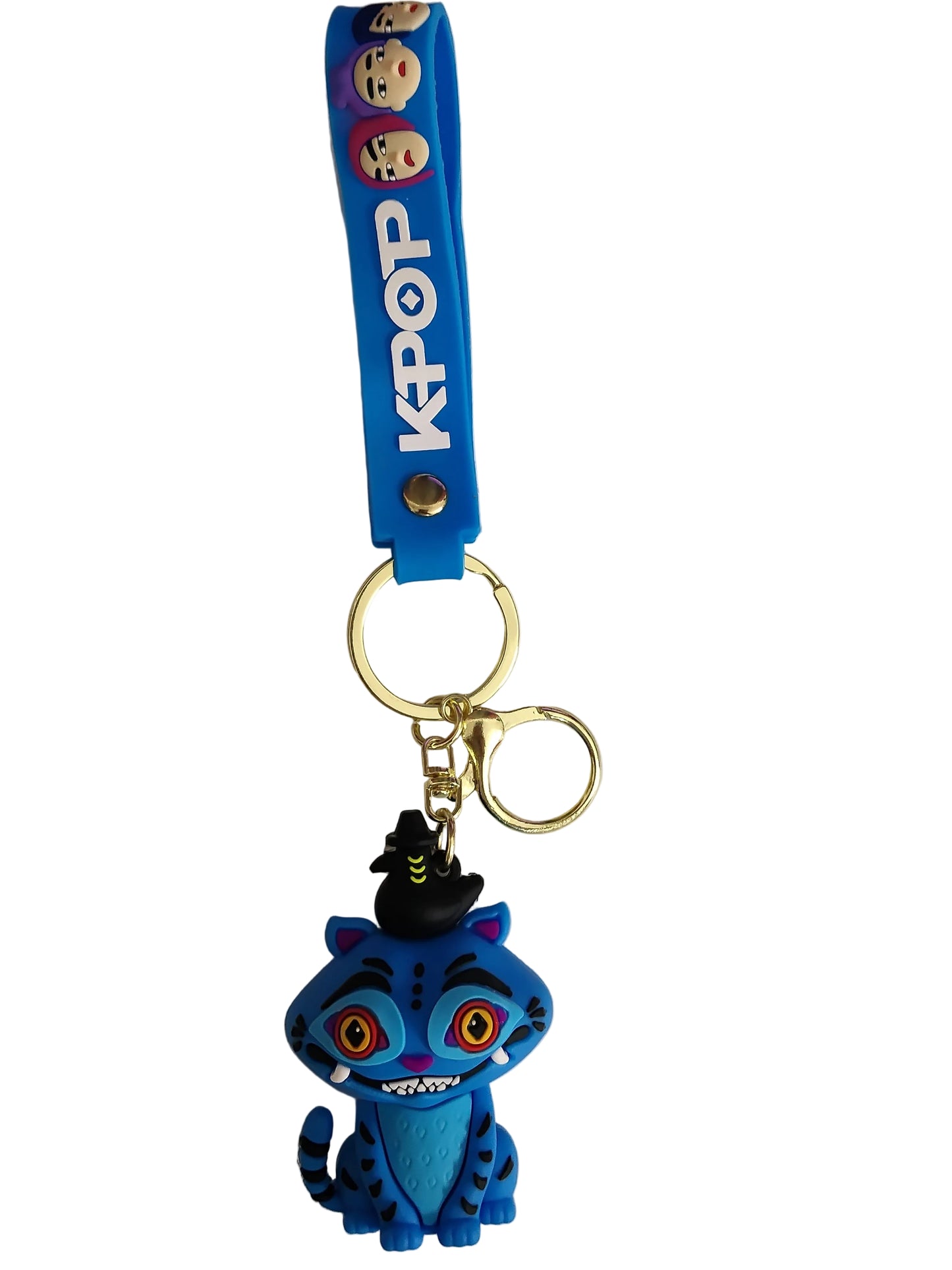K-Pop Character Keychain – Collectible PVC Figure (Assorted)