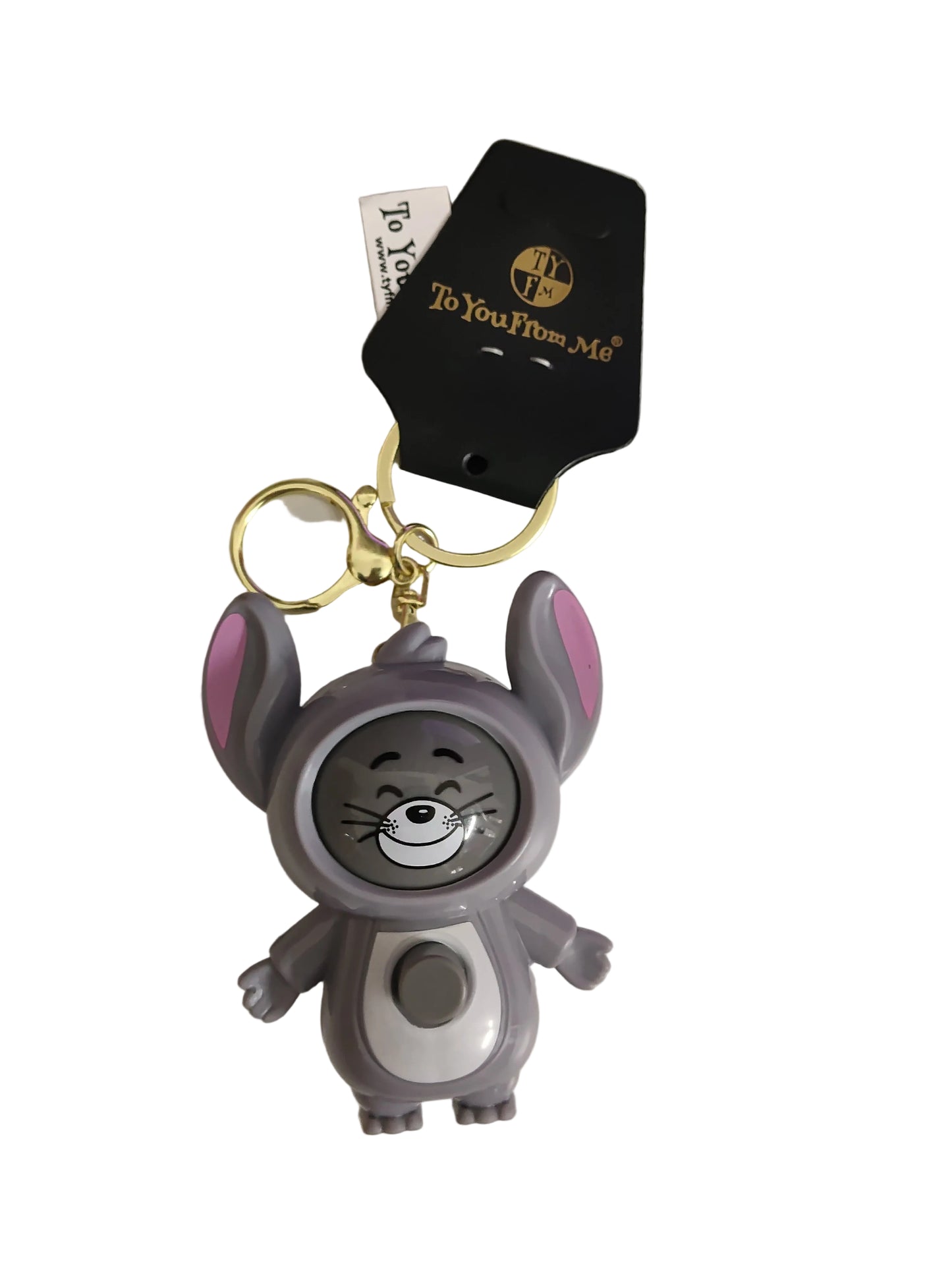 "Cartoon Character Hoodie Keychain – Chibi PVC Figure (Assorted)"
