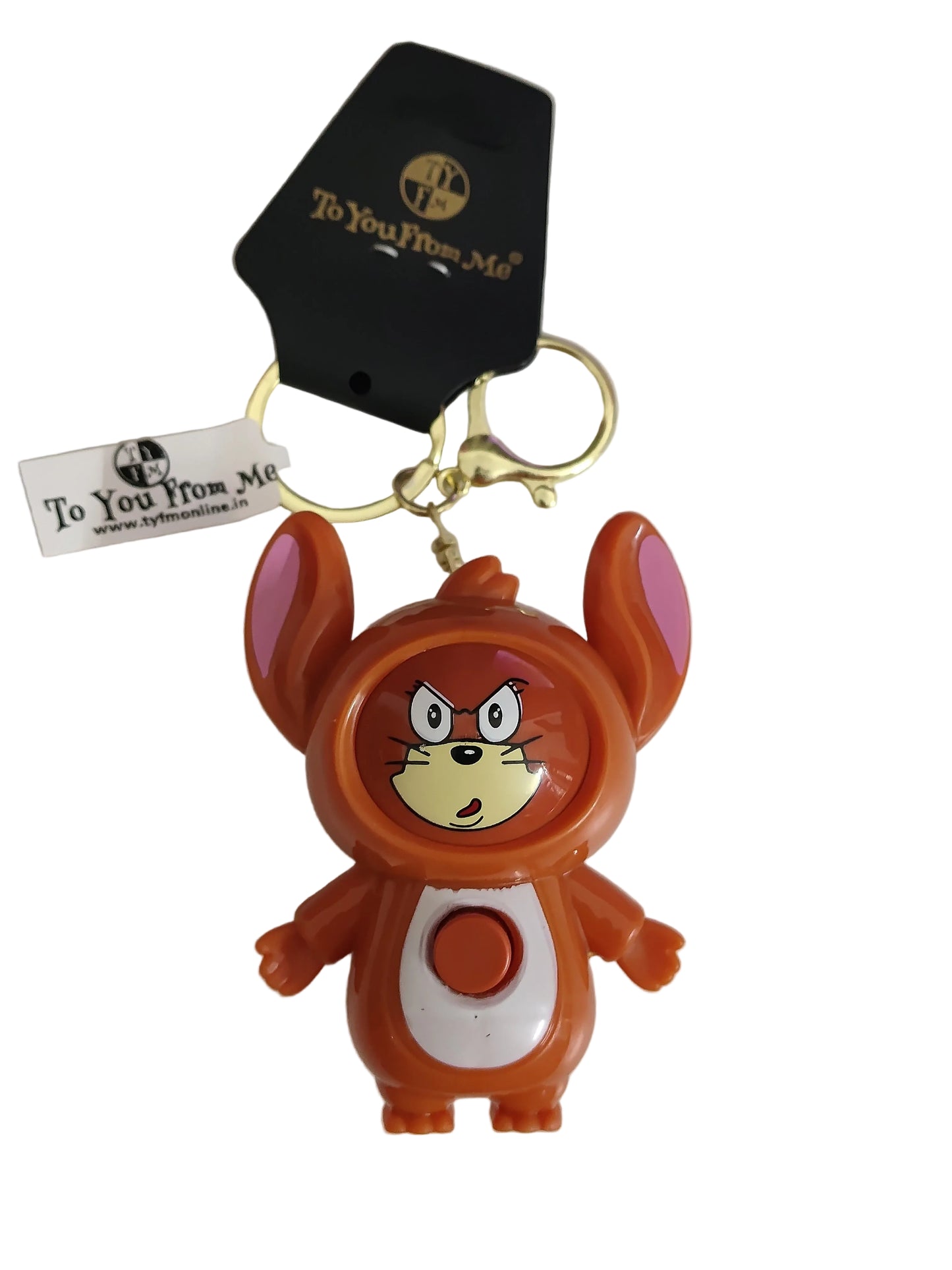 "Cartoon Character Hoodie Keychain – Chibi PVC Figure (Assorted)"