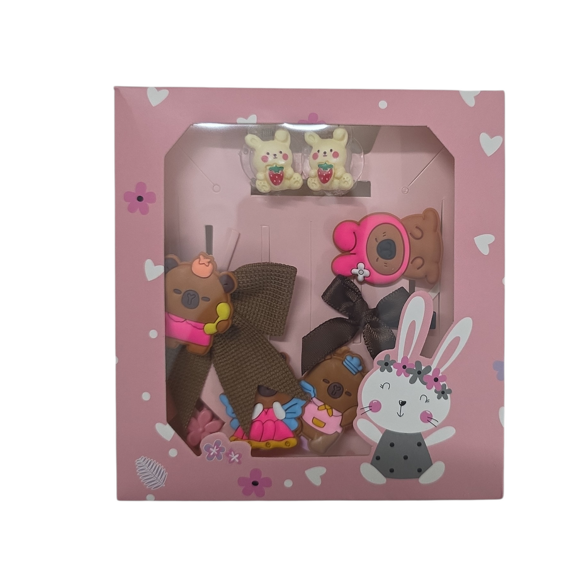 Kids Hair Accessories Gift Set | Frozen, Kuromi, Capybara & Unicorn