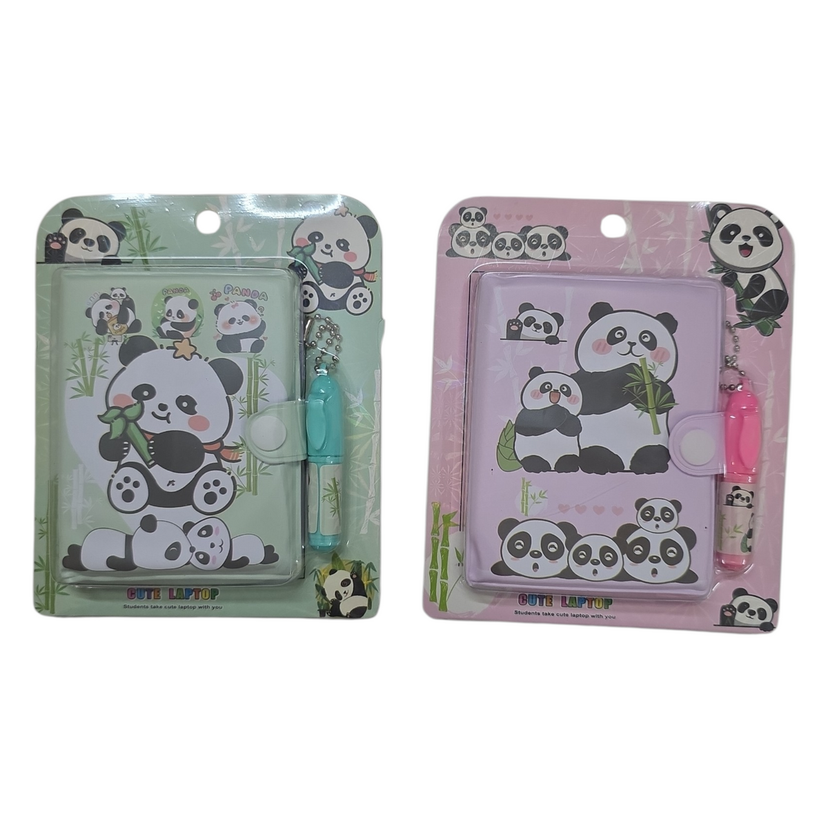 Kids Diary with Pen Keychain – Unicorn, Panda, Avengers & Space Designs