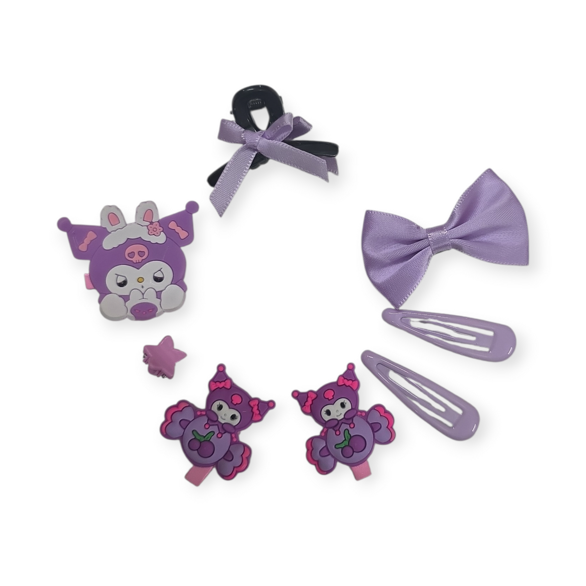 Kids Hair Accessories Gift Set | Frozen, Kuromi, Capybara & Unicorn