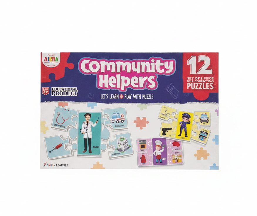 Alyna Community Helpers – White Background