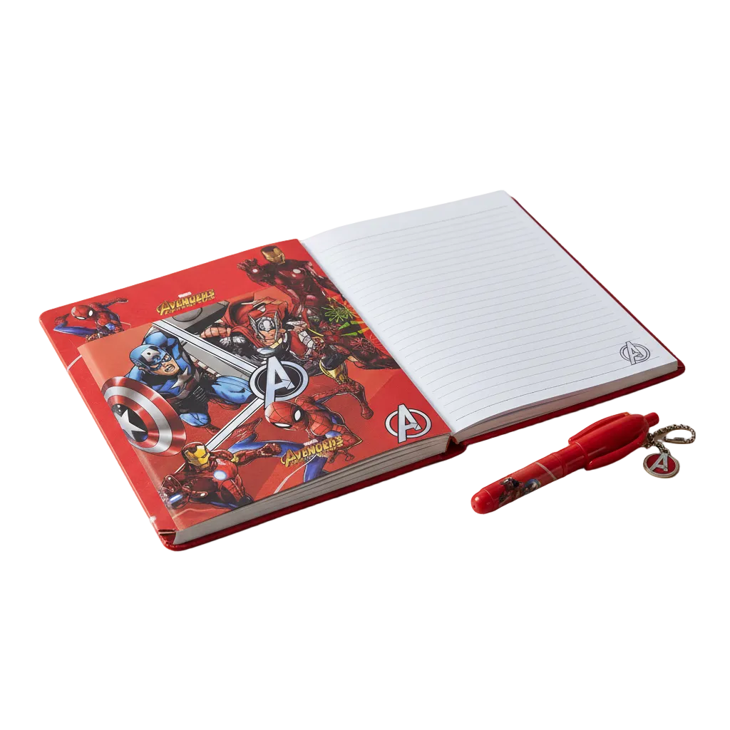 Avengers Diary Open