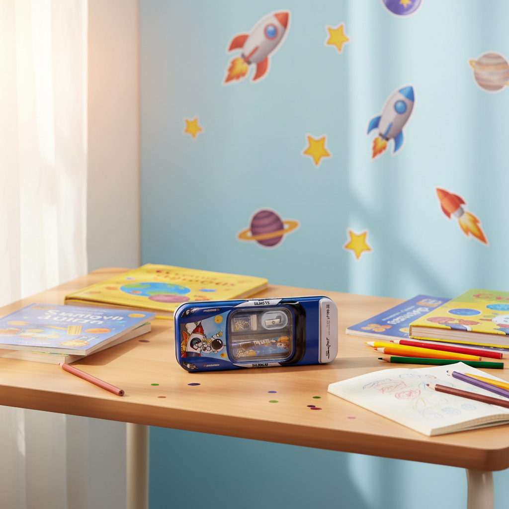 Blue Pencil Box