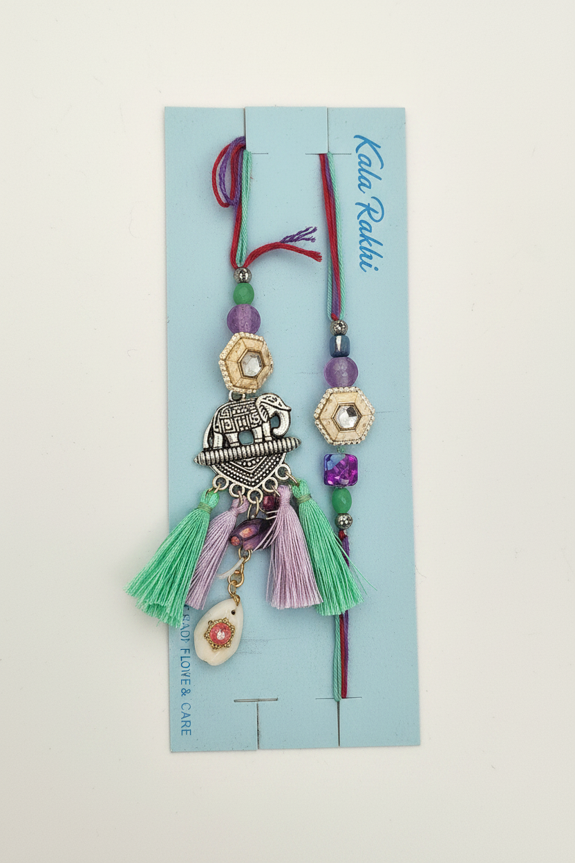 Boho Tassel Rakhi - Bhaiya