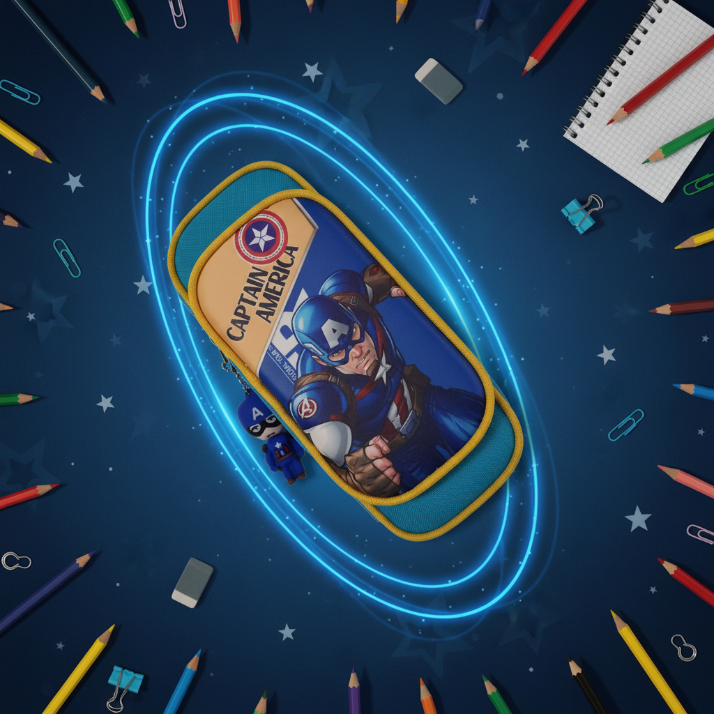 Captain America Pencil Case