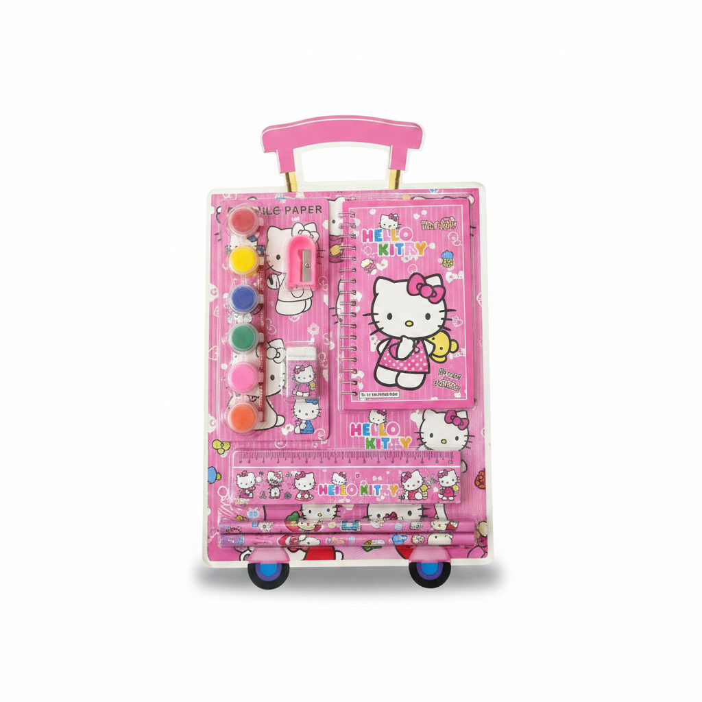 Hello Kitty Trolley Stationery Kit