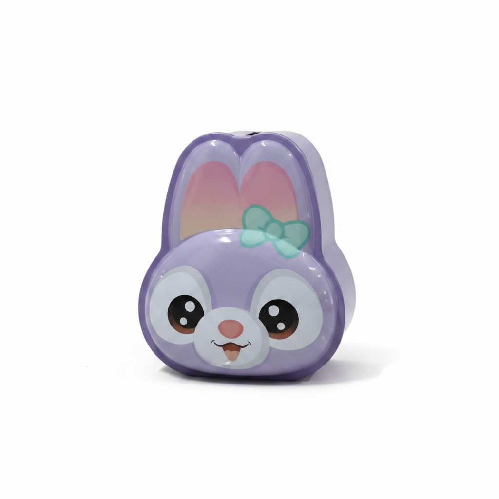 Purple Bunny Money Bank