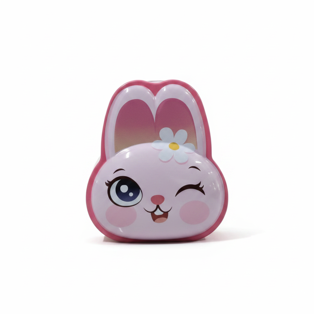 Pink Bunny Money Bank