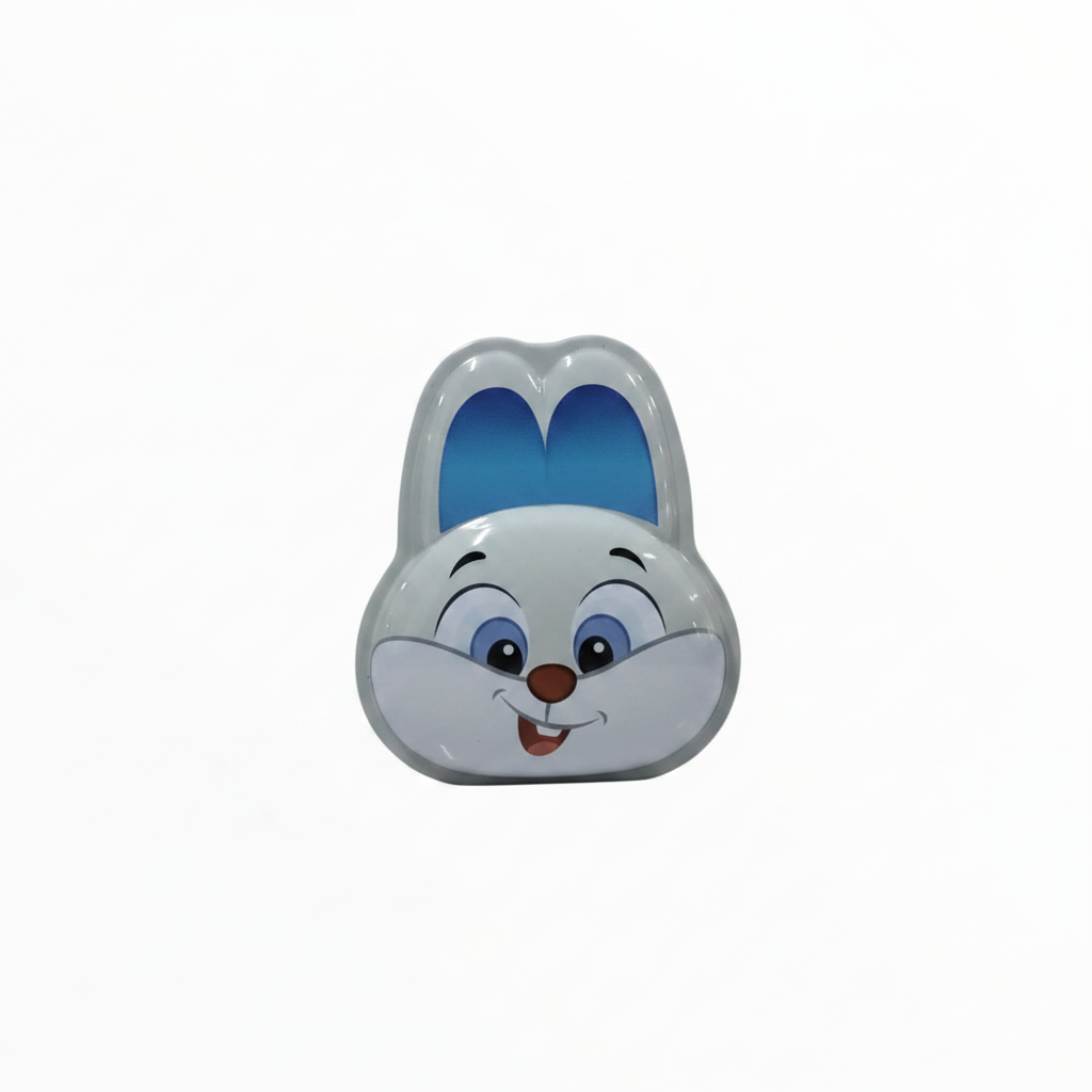 Grey Bunny Money Bank