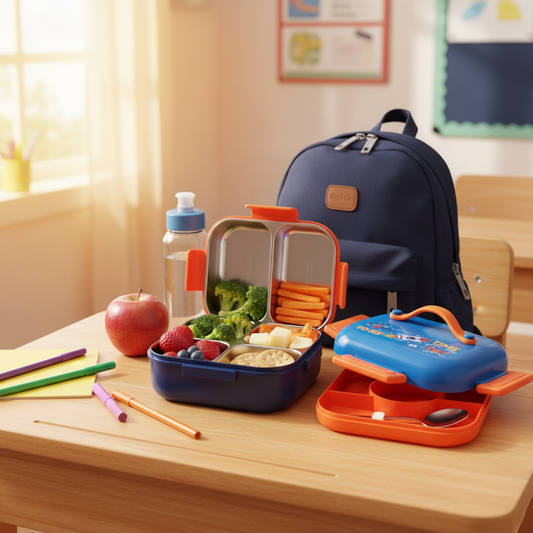 IQIX Lunchbox School Desk Food