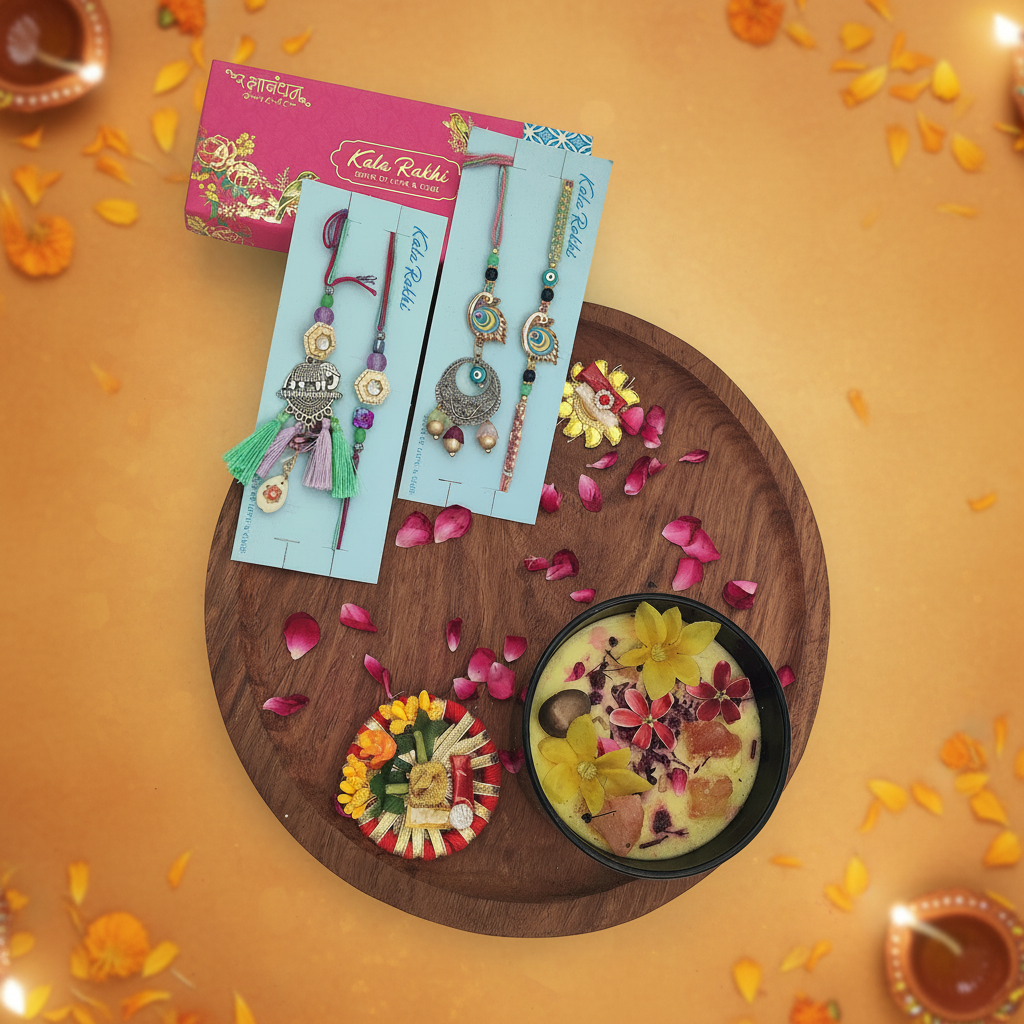 Kala Rakhi Full Set Festive