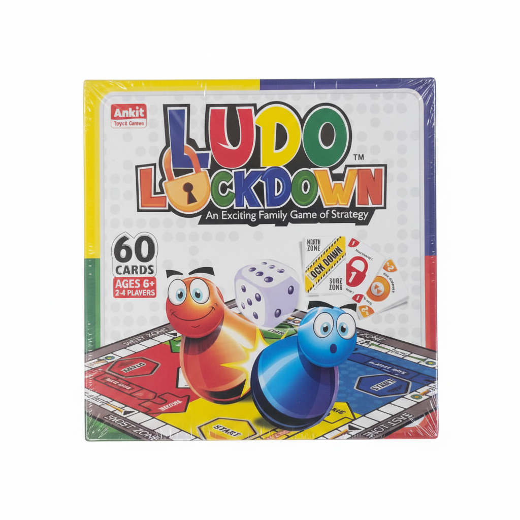 Ludo Lockdown – Clean White Background