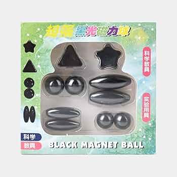 Black Magnet balls for kids