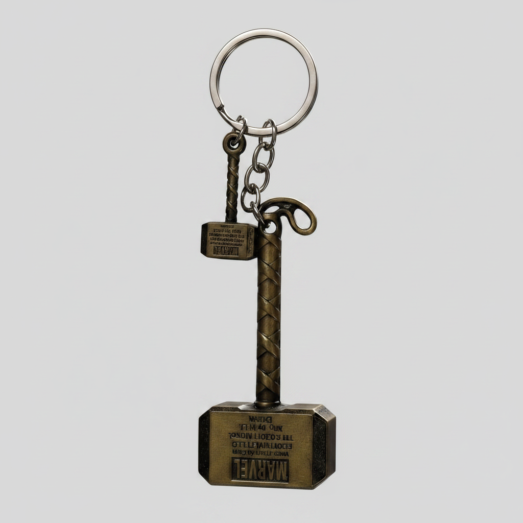Marvel Thor Mjolnir Hammer Keychain