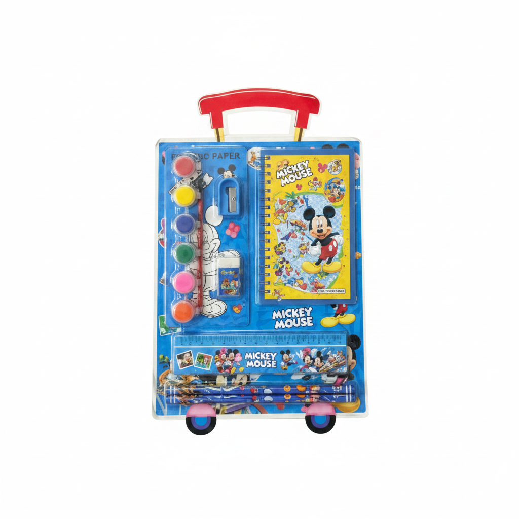 Mickey Mouse Trolley Stationery Kit