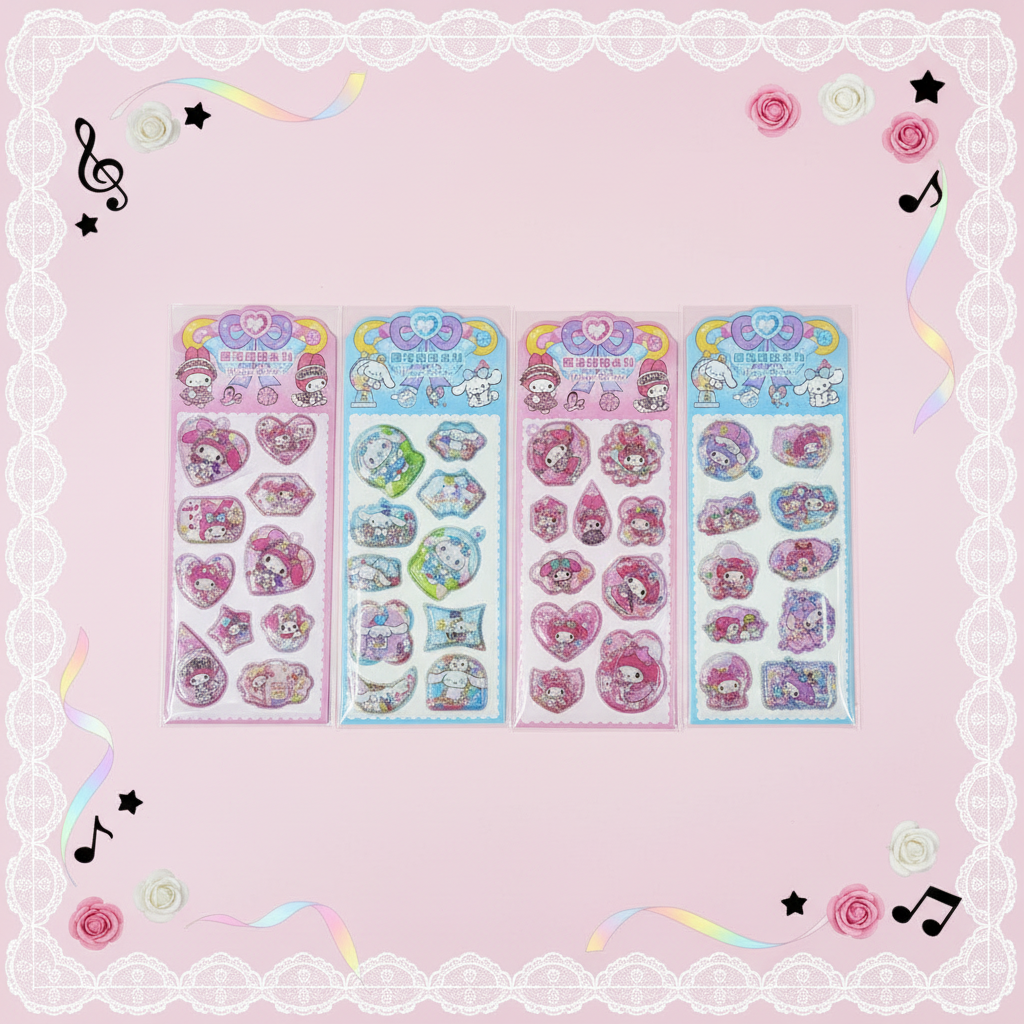 My Melody Water Stickers