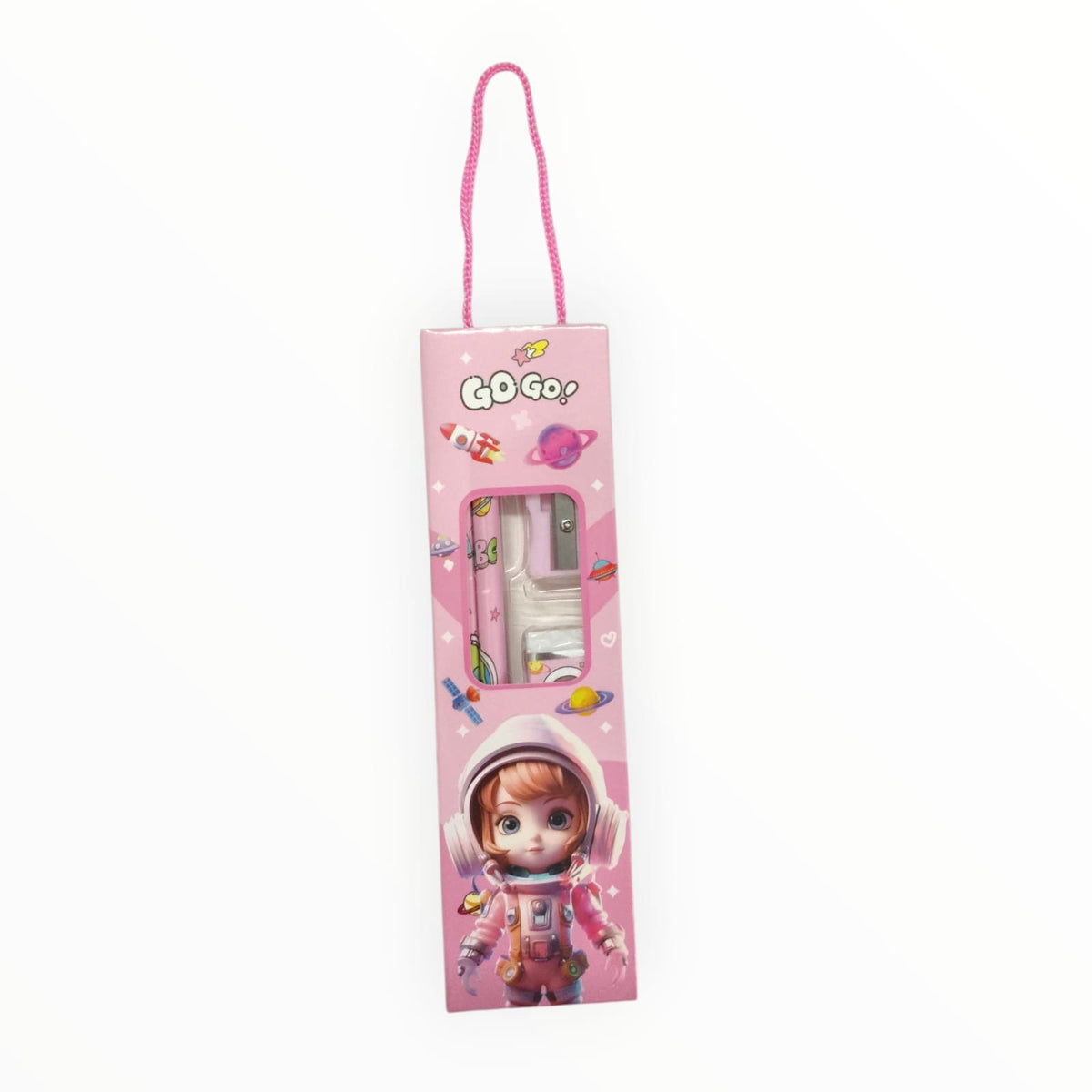 Kids Character Stationery Gift Set – Pencil Set in Gift Bag