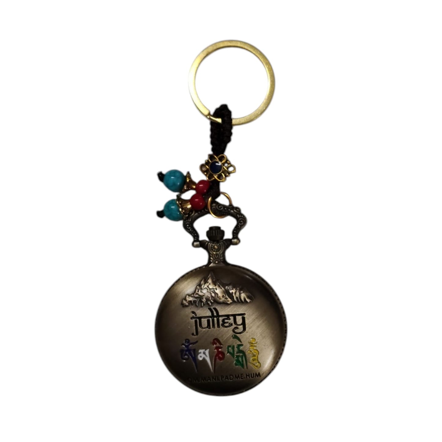 Julley Ladakh Spiritual Keychain with Clock