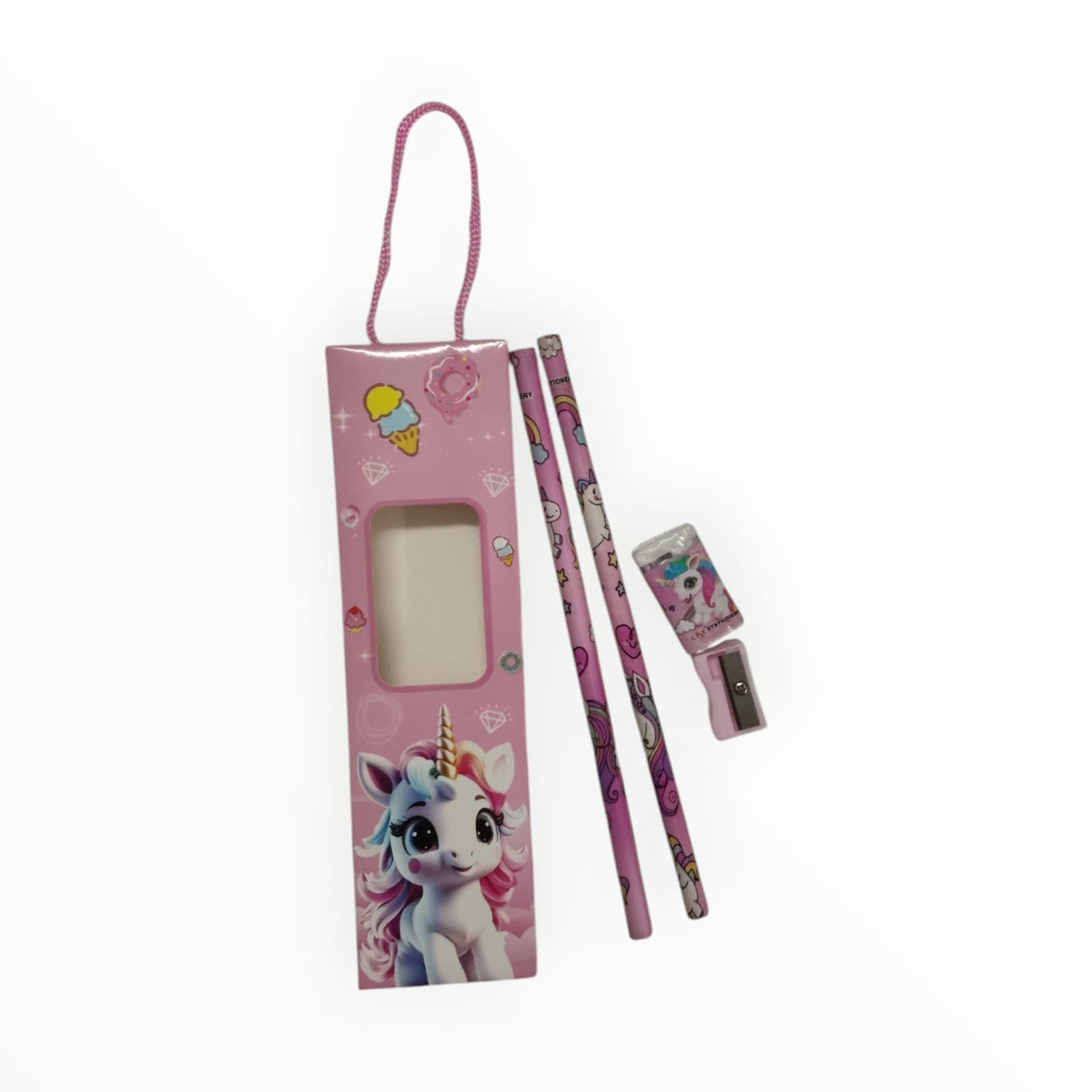 Kids Character Stationery Gift Set – Pencil Set in Gift Bag