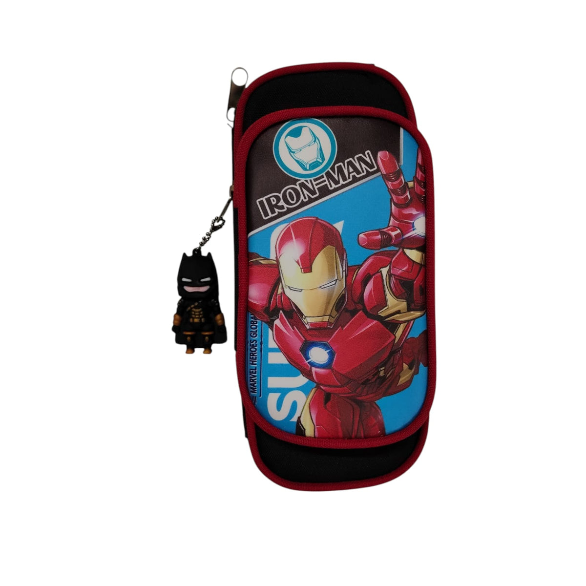 Marvel Heroes Superhero Pencil Case – Iron Man, Spider-Man & Captain America