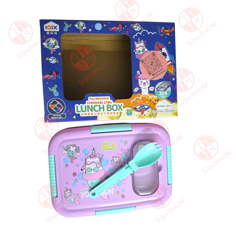 Bento Stainless Steel Lunch Box – Keeps Meals Hot
