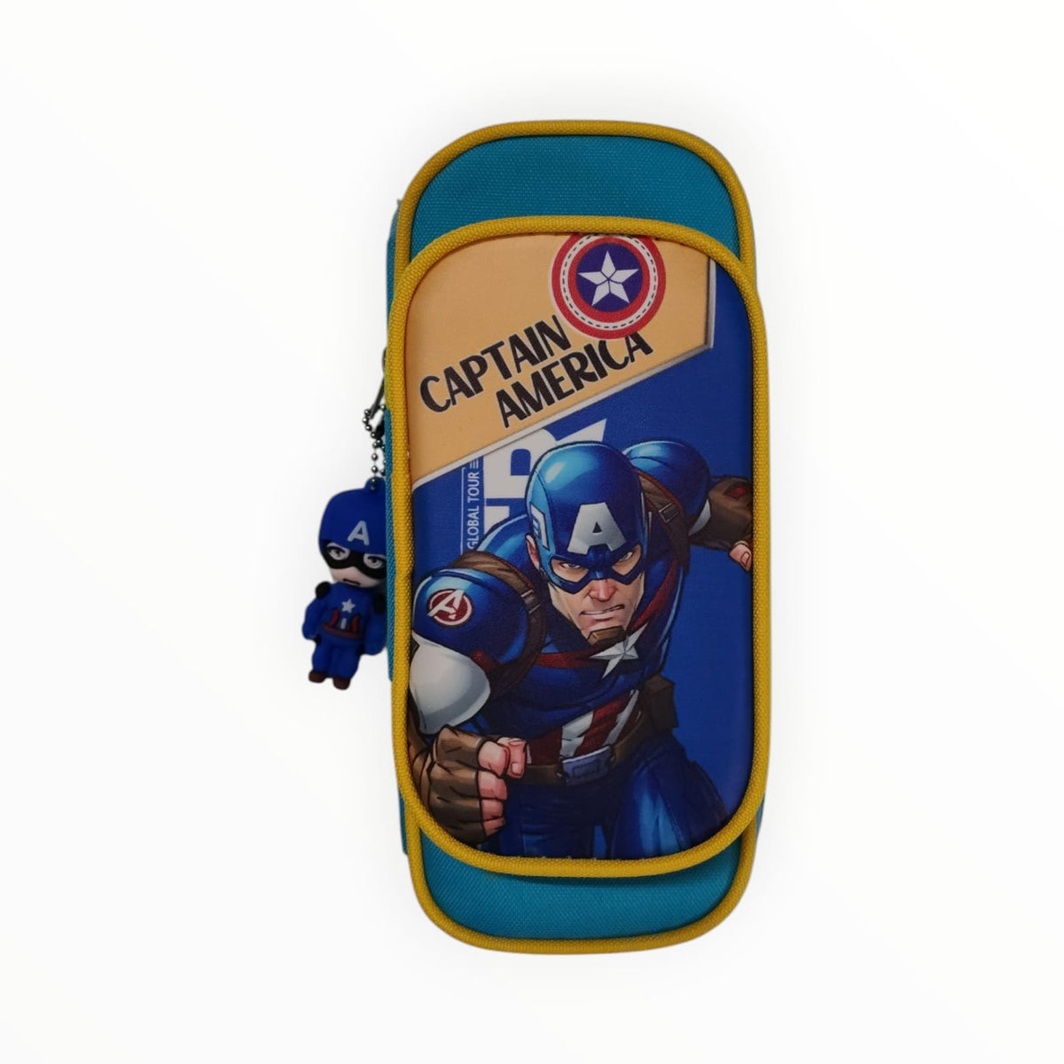 Marvel Heroes Superhero Pencil Case – Iron Man, Spider-Man & Captain America