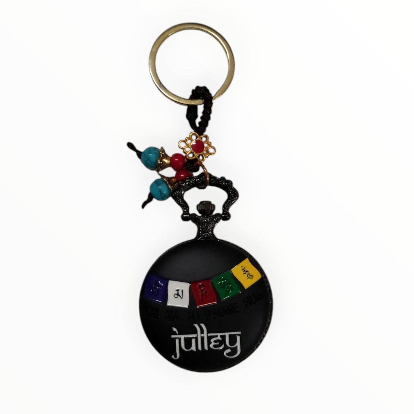 Julley Ladakh Spiritual Keychain with Clock