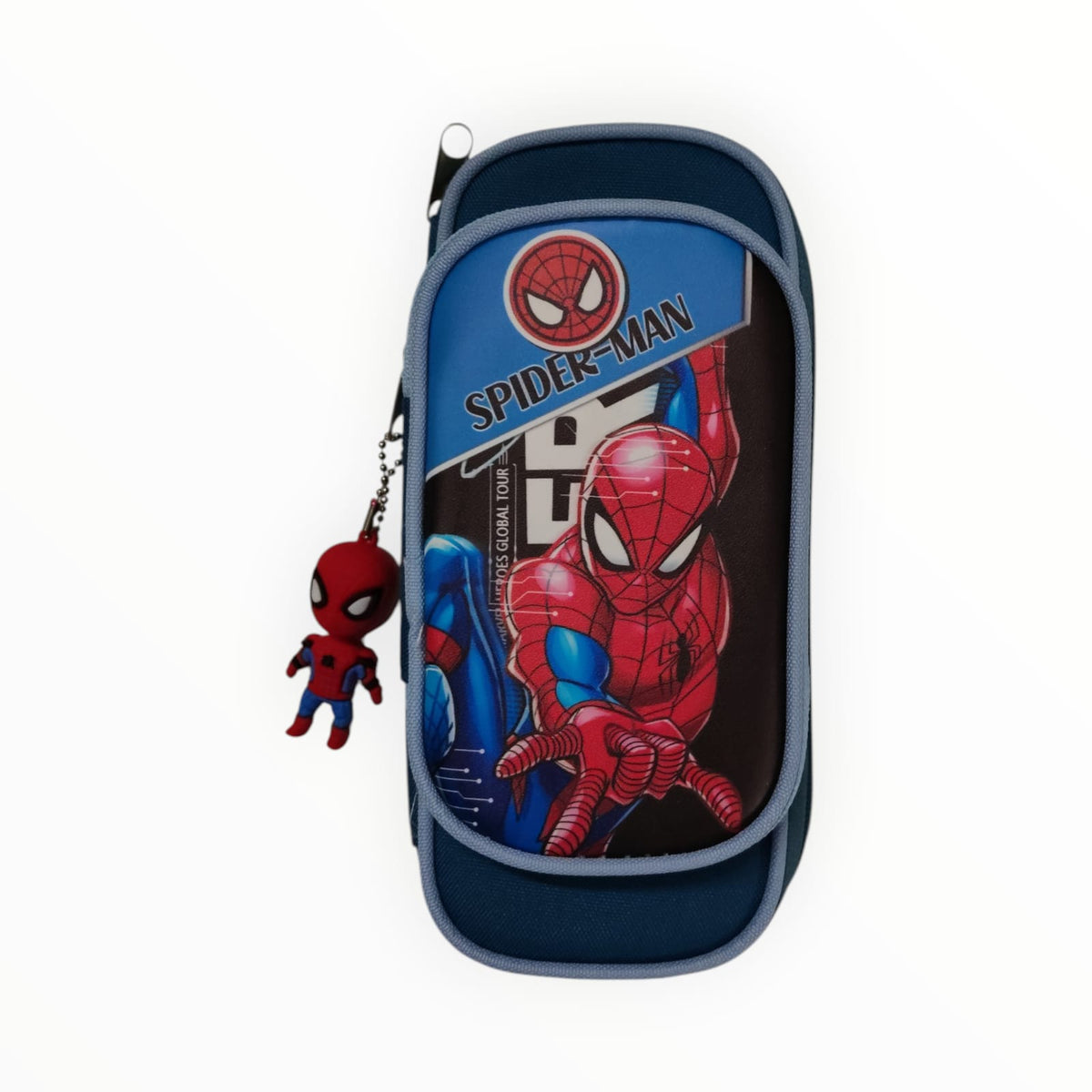 Marvel Heroes Superhero Pencil Case – Iron Man, Spider-Man & Captain America