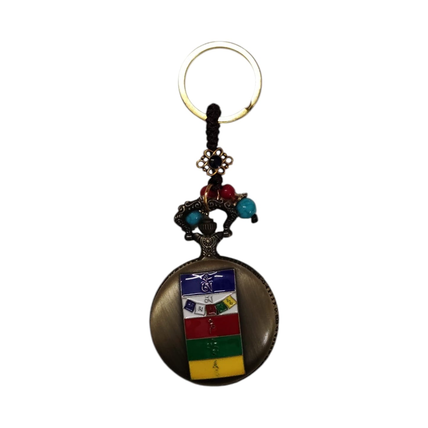 Julley Ladakh Spiritual Keychain with Clock