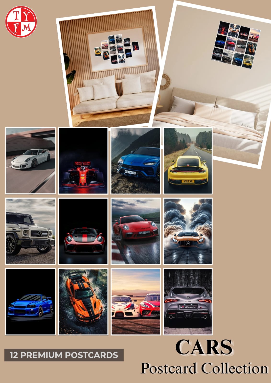Postcard Size Photo Set – Set of 12 (6x4 inch)