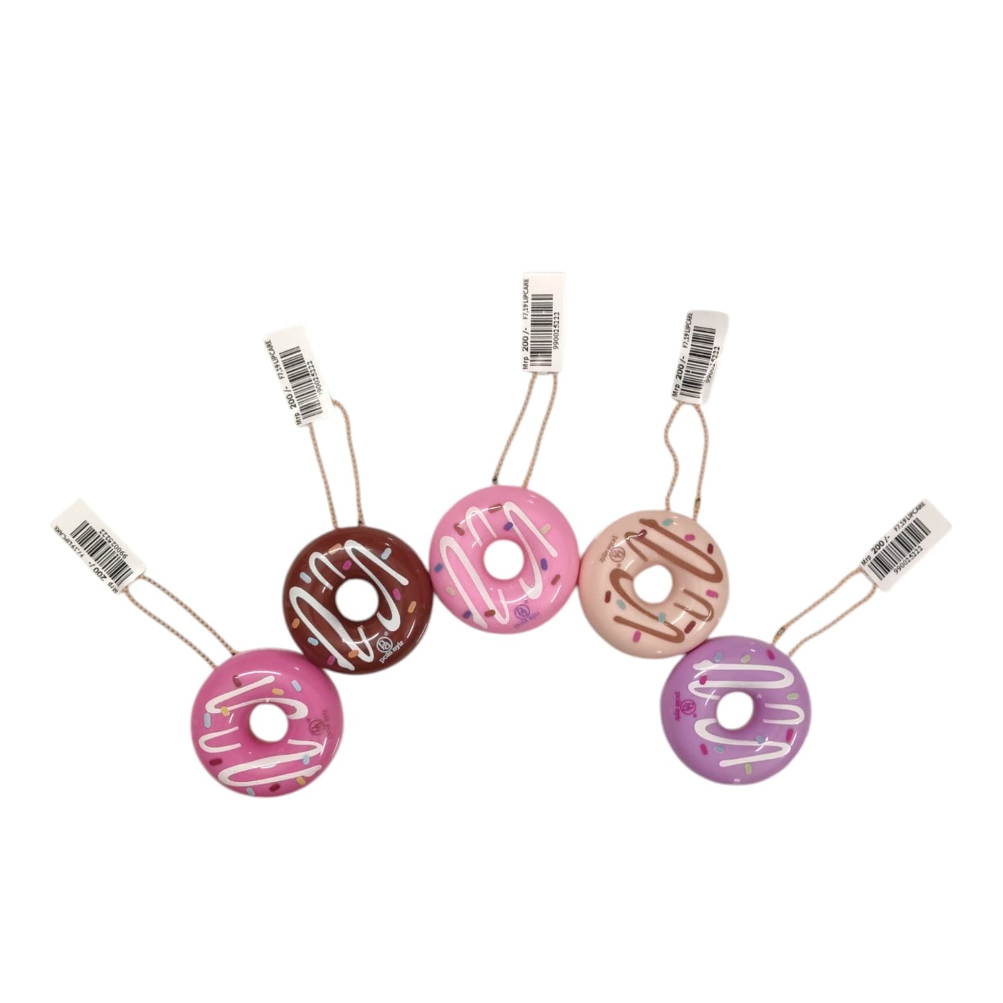 Pola Aylr ‘Donut Worry’ Donut Lip Balm – Cute Moisturising Lip Balm with String | 5 Flavours