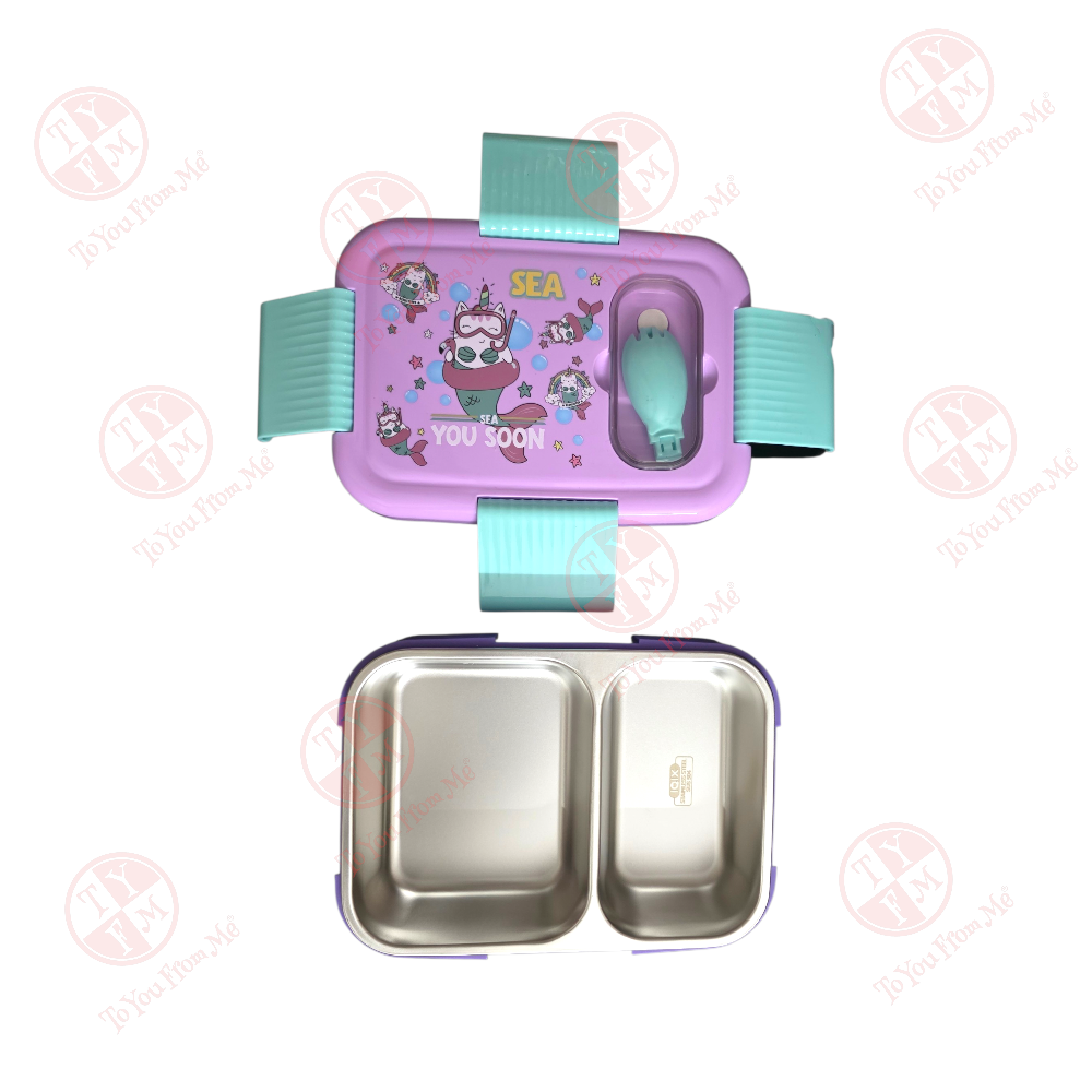 Bento Stainless Steel Lunch Box – Keeps Meals Hot