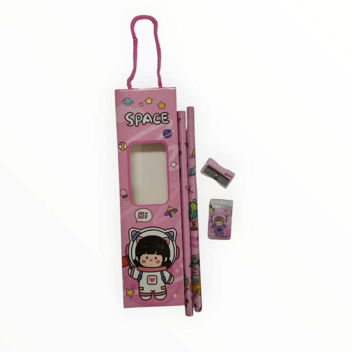 Kids Character Stationery Gift Set – Pencil Set in Gift Bag