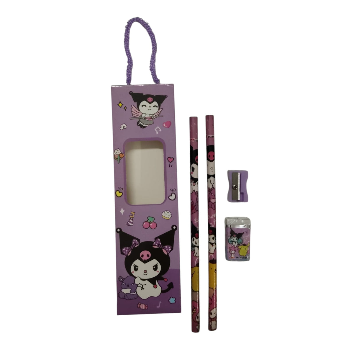 Kids Character Stationery Gift Set – Pencil Set in Gift Bag