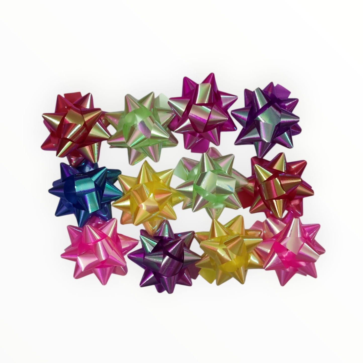 Star Gift Bows – Glossy & Glitter | Set of 6 piece