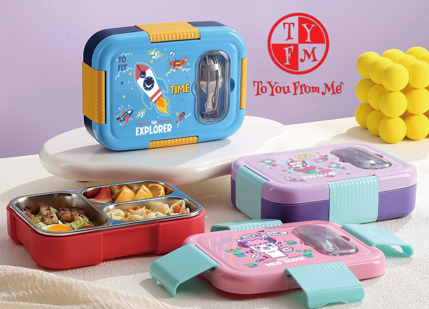 Bento Stainless Steel Lunch Box – Keeps Meals Hot