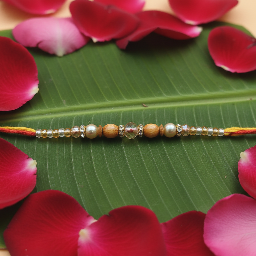 Sandalwood Rakhi - Natural Leaf
