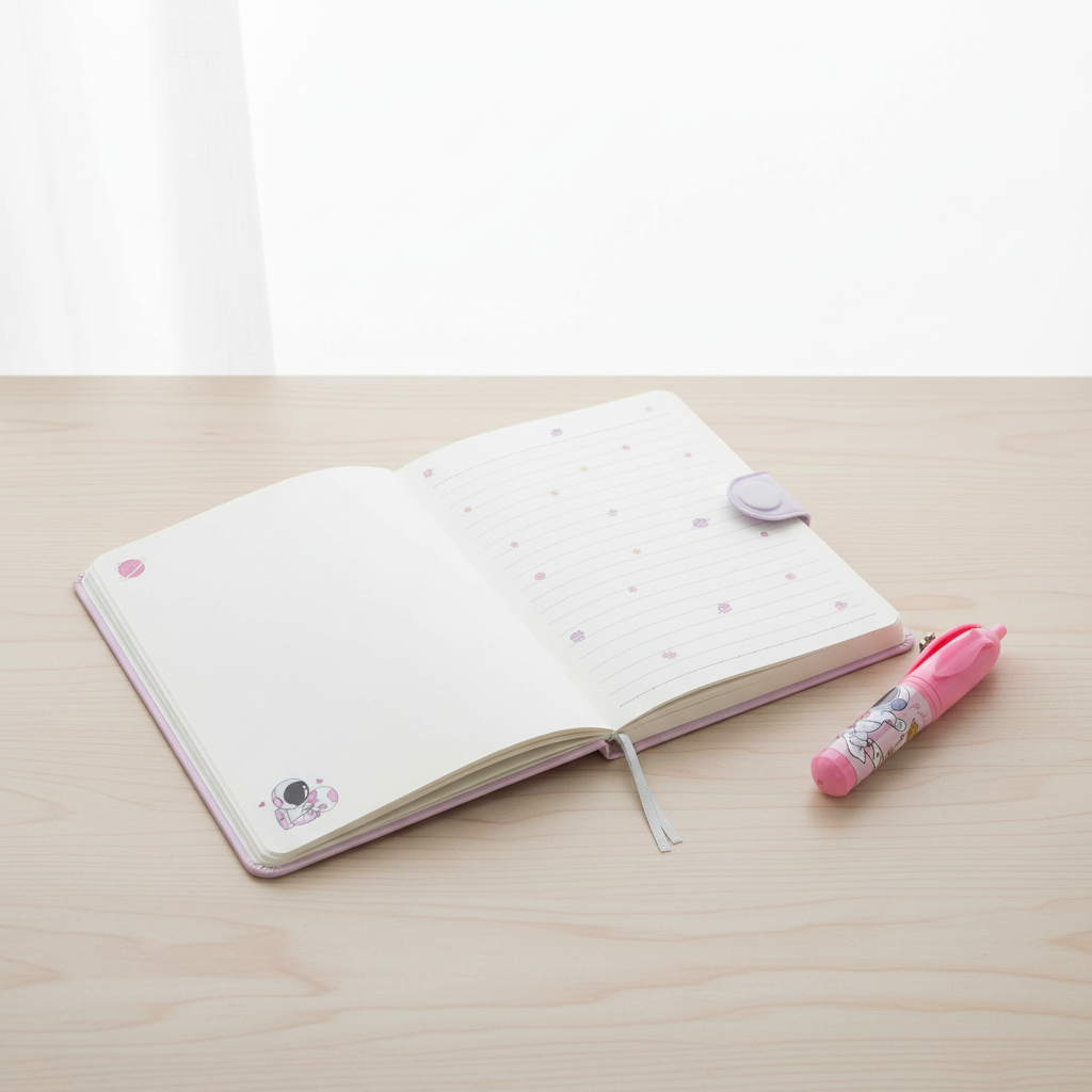 Space Diary Open